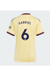 Arsenal Gabriel Magalhaes #6 Fotballdrakt Tredje Klær Dame 2026-27 Korte ermer